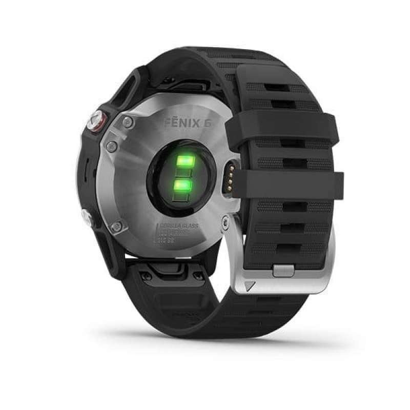 Promo Garmin FÄ“nix 6 Silver With Black Band Garansi Tam 2 Tahun di Seller  Jump Market - Kota Jakarta Barat, DKI Jakarta | Blibli