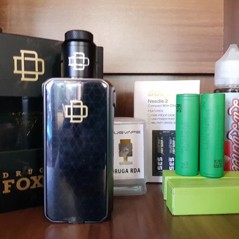 Jual Augvape Batch V3 Druga Foxy 150w Set Rokok Elektrik With Rda Druga Authentic Kit Online Desember 2020 Blibli