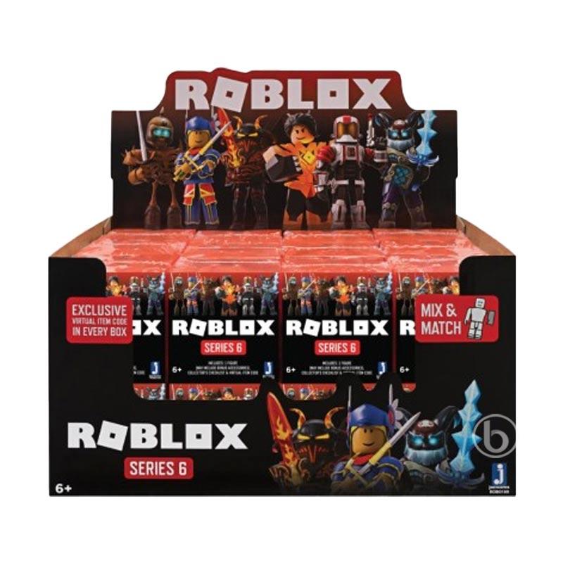 Jual Roblox Minifigure Series 6 Random 1 Piece Murah Maret - roblox emerald dragon master figure with exclusive virtual item