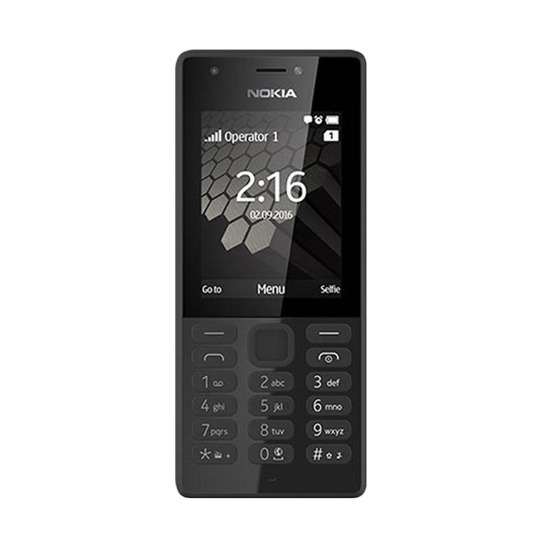 Nokia 216 Handphone - Hitam [Dual SIM]