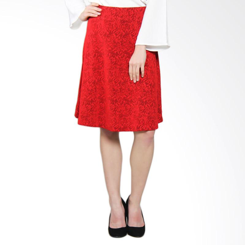 Mint Miley Skirt MR16110420 Rok - Red