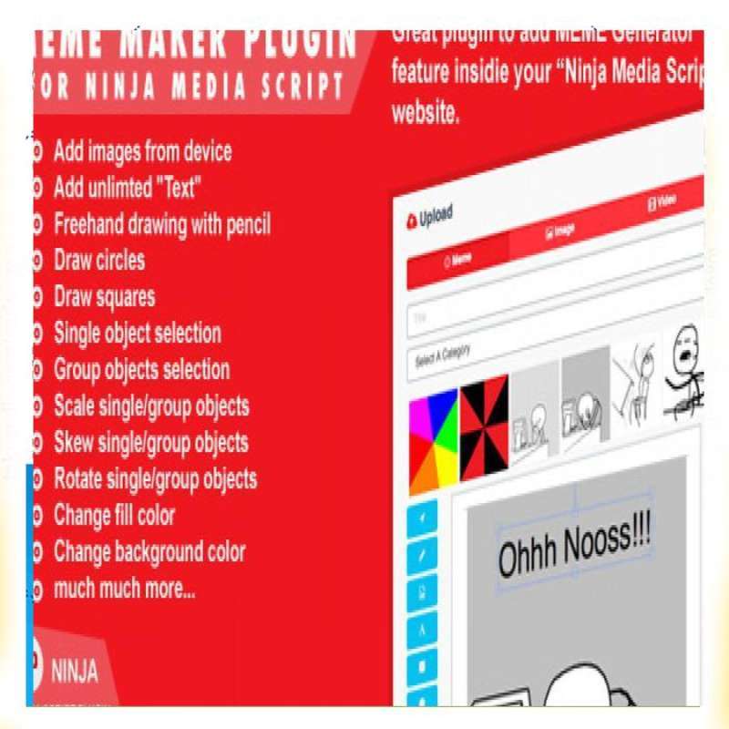 Jual Scripts Meme Maker Plugin For Ninja Media Script Di Seller Bukuoriginal Kota Kediri Jawa Timur Blibli