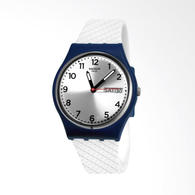 Swatch White Delight Jam Tangan Pria - Putih GN720