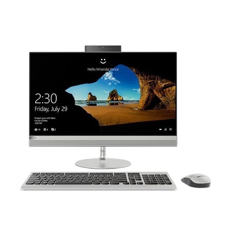 Lenovo IdeaCentre AIO 520-24IKU - i5-7200U - 4/1TB - 23.8" - SILVER - DOS (F0D20003ID)