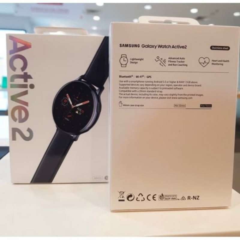 Promo Resmi Sein Samsung Galaxy Watch Active 2 44 Mm Stainless Steel di  Seller Jump Market - Kota Jakarta Barat, DKI Jakarta | Blibli