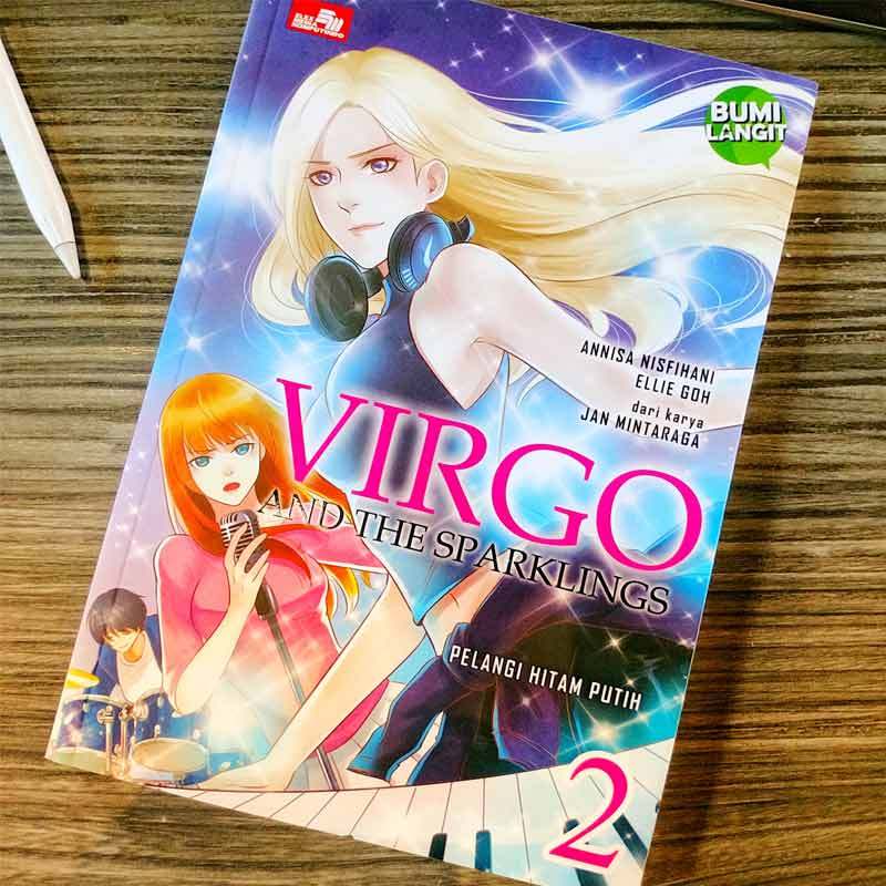 Jual Bumilangit Komik Merchandise Virgo The Saprklings Vol 02 Pelangi Hitam Putih Buku Komik Online Oktober 2020 Blibli Com