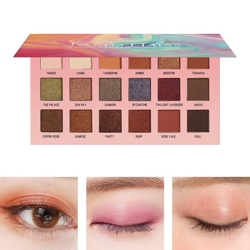 very pigmented glitter eyeshadow