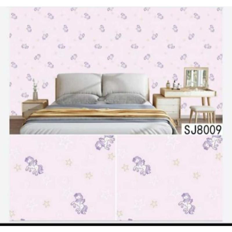 Wallpaper Sticker Dinding Kamar Anak Unicorn Kuda Poni Ungu 10 M X 45 Cm Terbaru Juli 2021 Harga Murah Kualitas Terjamin Blibli