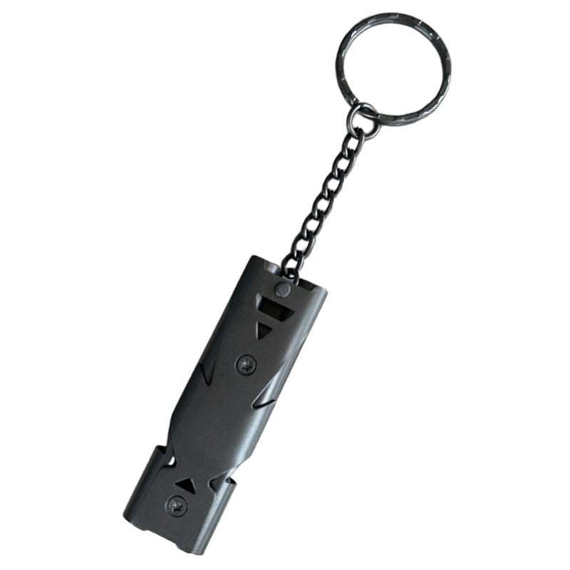 Whistle Camping Hiking Keychain Emergency Rescue Survival Outdoor Q2V4