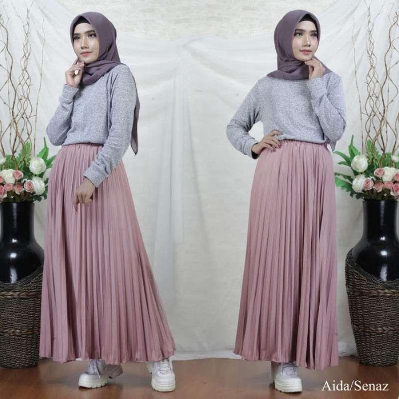 Jual Rok Plisket Pleated Skirt Murah Juni 2021 Blibli