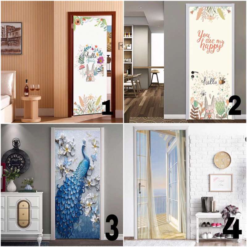 Jual Wallpaper 3d Custom Door Wallpaper Pintu Motif Alam Bahan Vinyl Korea Terbaru Oktober 2021 Harga Murah Kualitas Terjamin Blibli