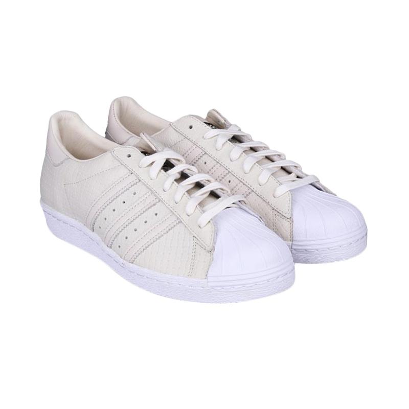 Jual adidas Originals Superstar 80s Woven Sepatu Olahraga Beige