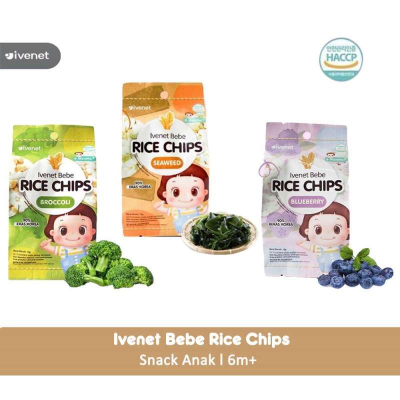 Jual Ivenet Bebe Korean Rice Chips Snack Cemilan Bayi Broccoli Terbaru November 21 Harga Murah Kualitas Terjamin Blibli