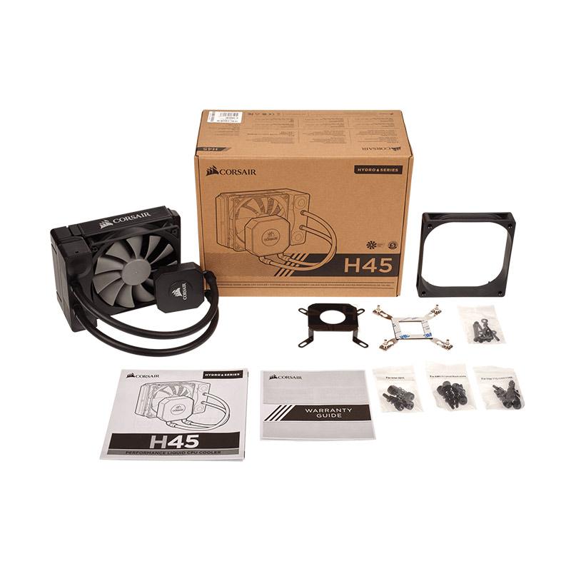 Jual Corsair Hydro Series H45 Liquid Cpu Cooler Online November 2020 Blibli
