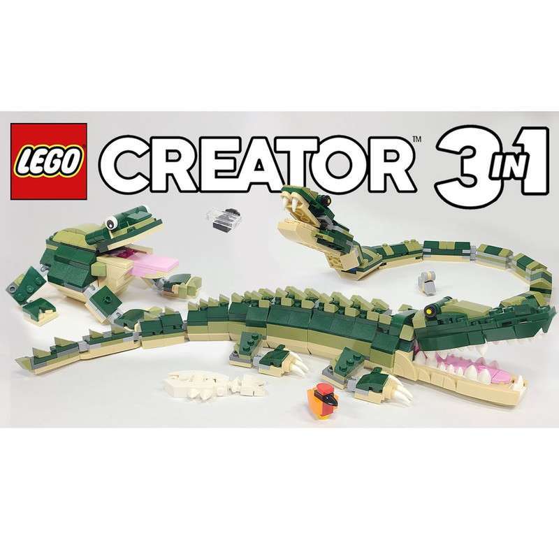 Lego Sets Lego Creator 3in1 Crocodile 31121 Build Lego Creator