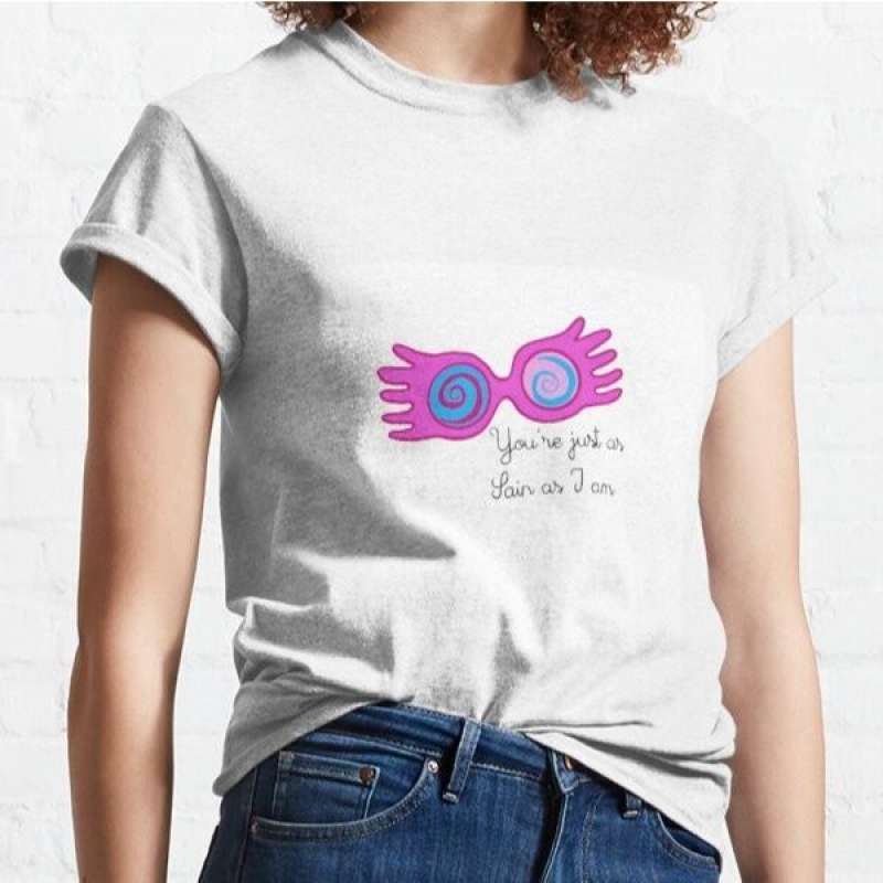 Promo Kaos Luna lovegood glasses quote 
