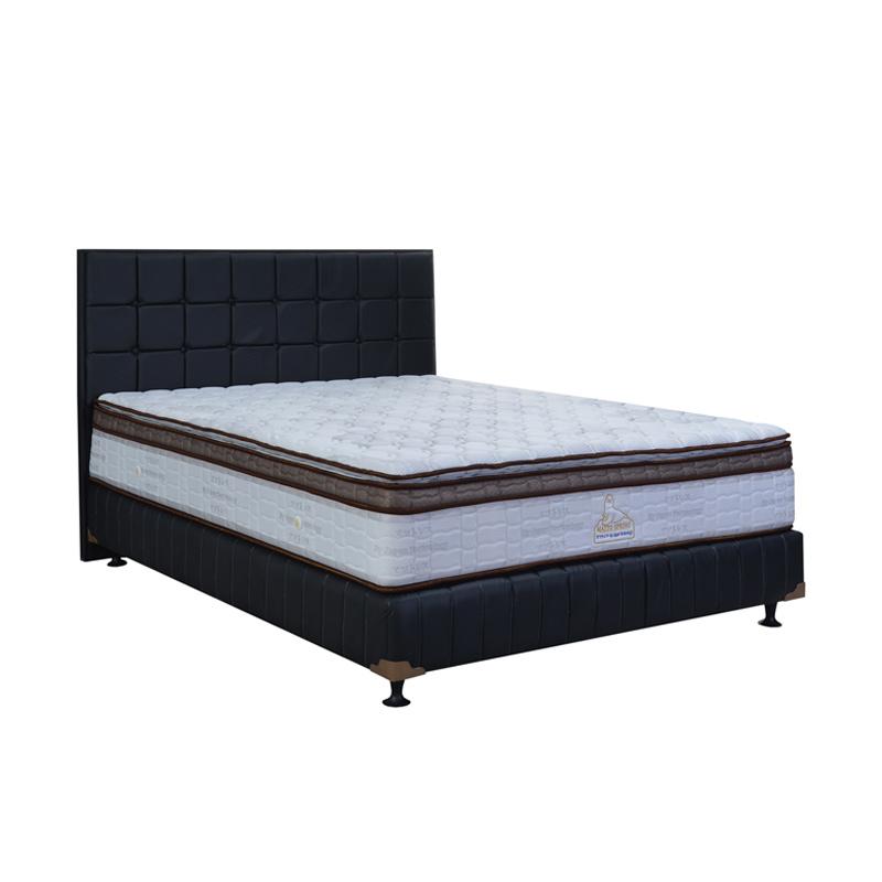 Matto Chikyu Plushtop Pillowtop Kent HB Sydney Set Springbed [32 cm/ Fullset/ Khusus