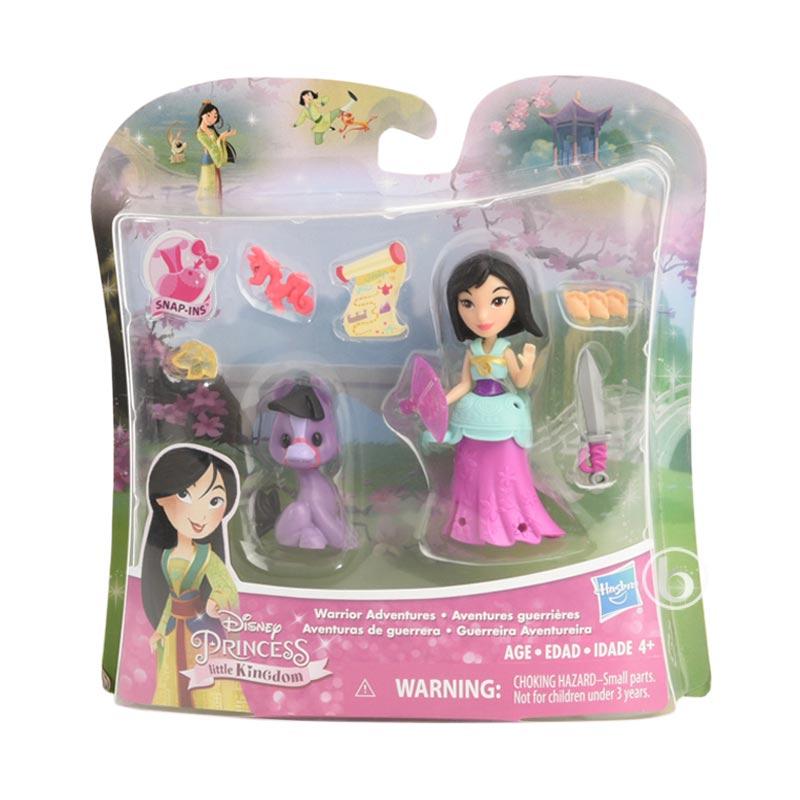Jual Disney Princess E0236 Little Kingdom Small Doll Mulan Mainan