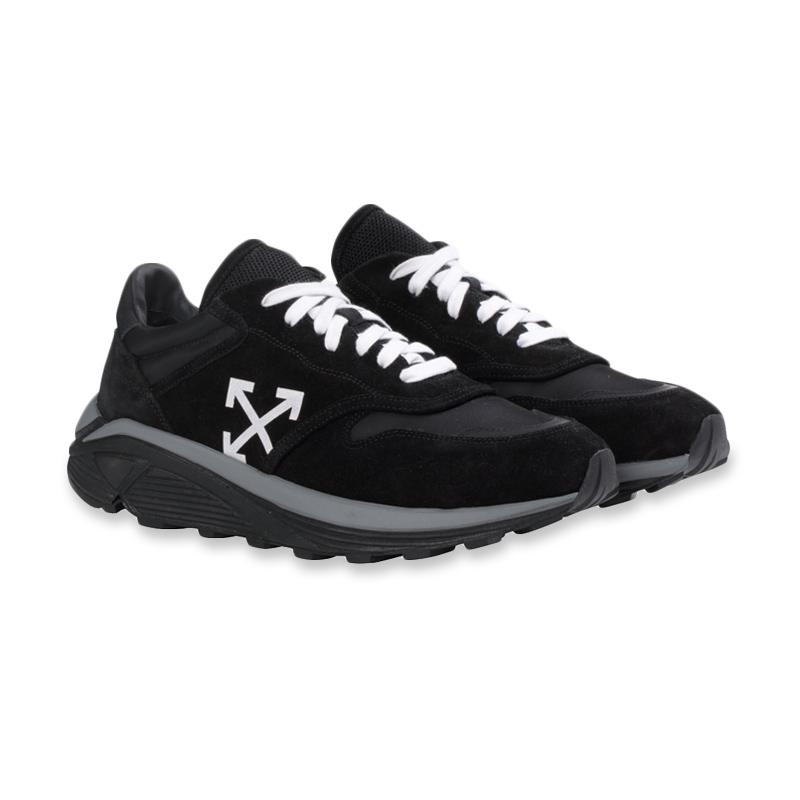 Off White Jogger Sepatu Sneakers Pria 