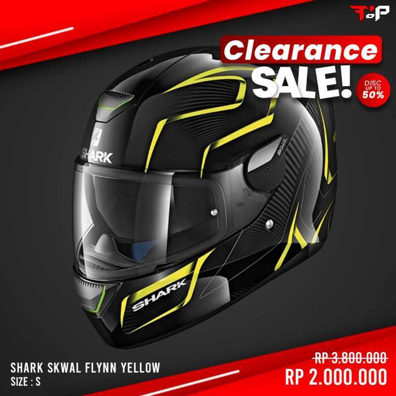 Jual SHARK SKWAL FLYNN YELLOW SIZE S di Seller Tiptop Proshop Official  Store - Kota Surabaya, Jawa Timur | Blibli