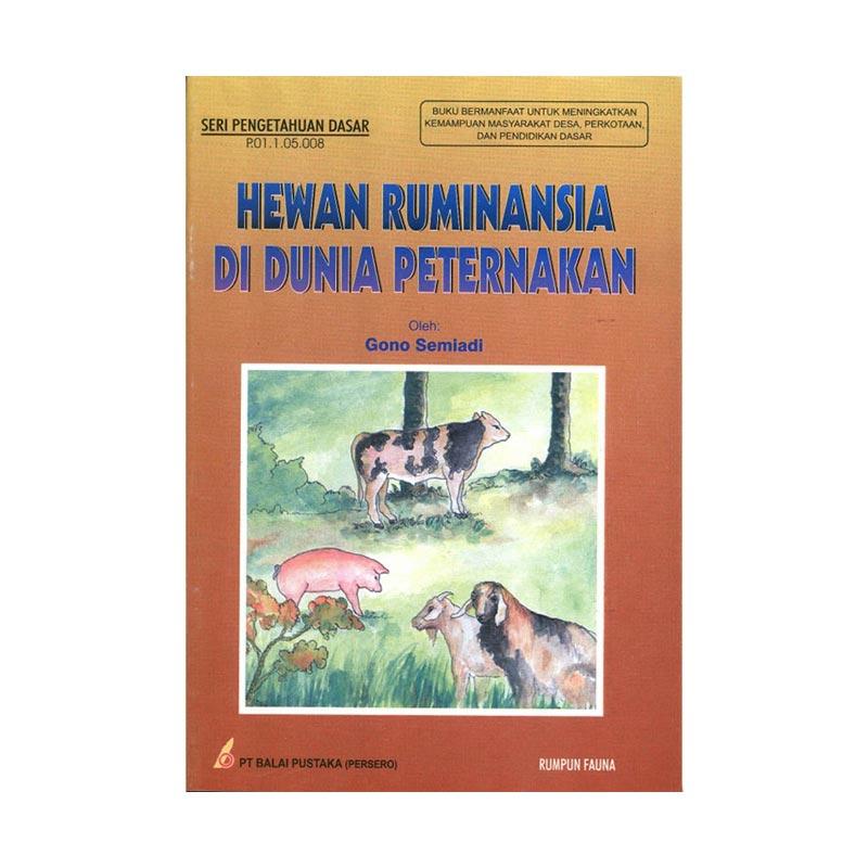 Jual Balai Pustaka Hewan Ruminansia Dan Dunia Peternakan By Gono