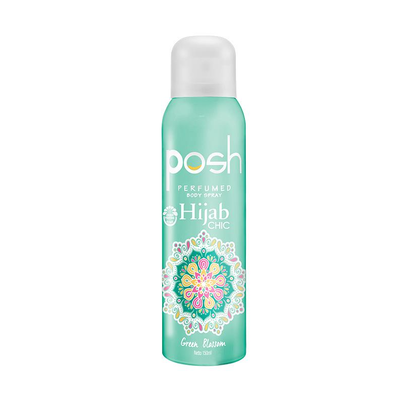 Jual Posh Hijab Chic Green Blossom Perfumed Body Spray 150 Ml Online Desember 2020 Blibli