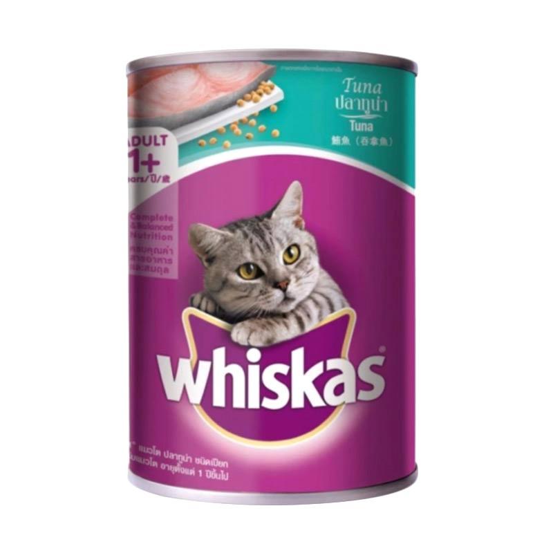 Jual Whiskas Tuna Makanan Kucing 400 G Kaleng Murah Januari
