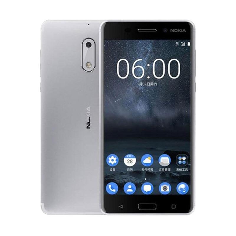 Nokia 6 Smartphone - Silver [64GB/ 4GB]