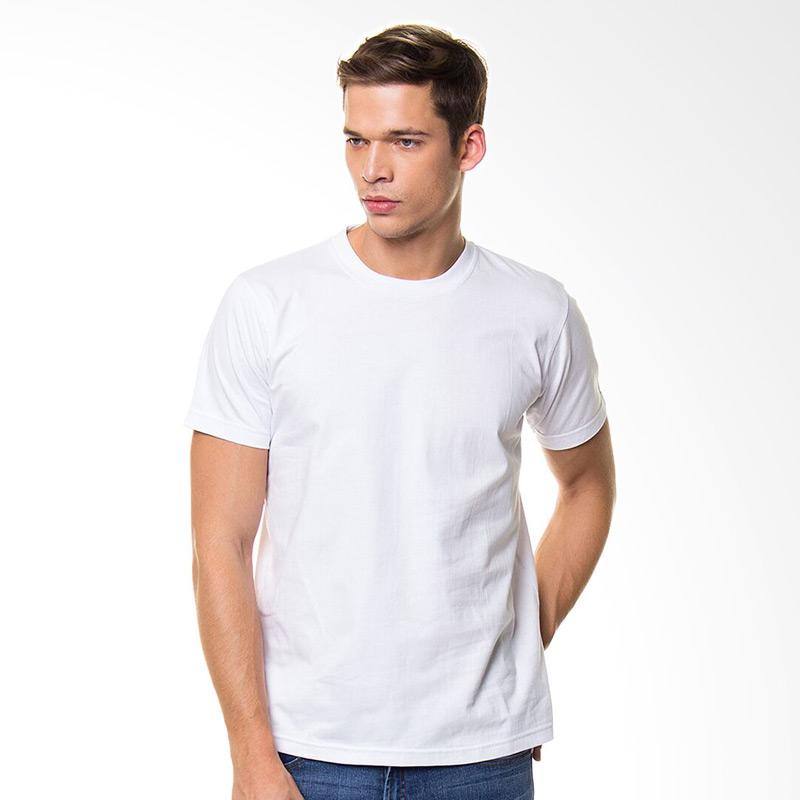 People's Denim Men DD21 T-shirt - White Extra diskon 7% setiap hari Extra diskon 5% setiap hari Citibank – lebih hemat 10%