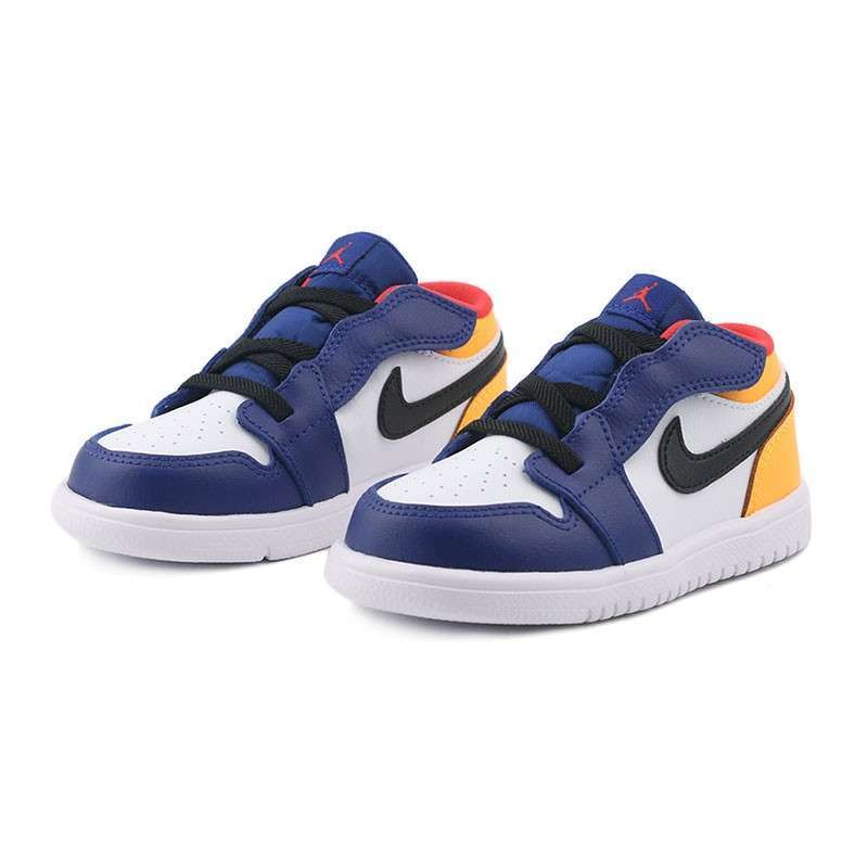 Royal blue and yellow sneakers Clearance