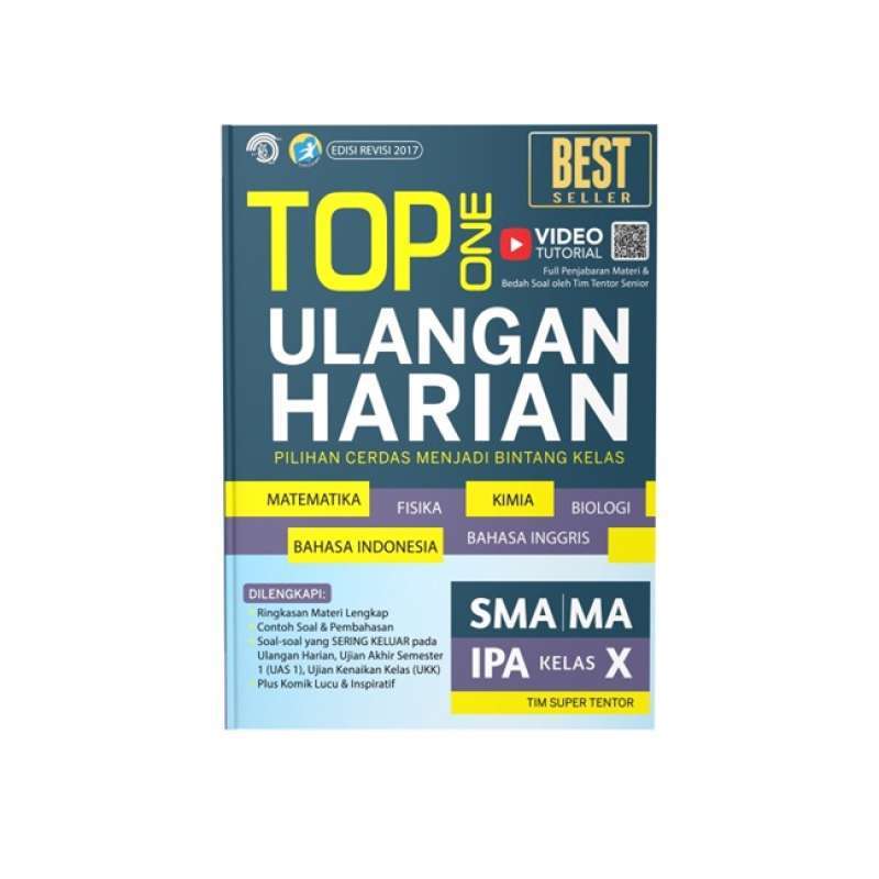 Jual Sma Ma Ipa Kl Xi Top One Ulangan Harian Ed Rev 2017 Online April 2021 Blibli