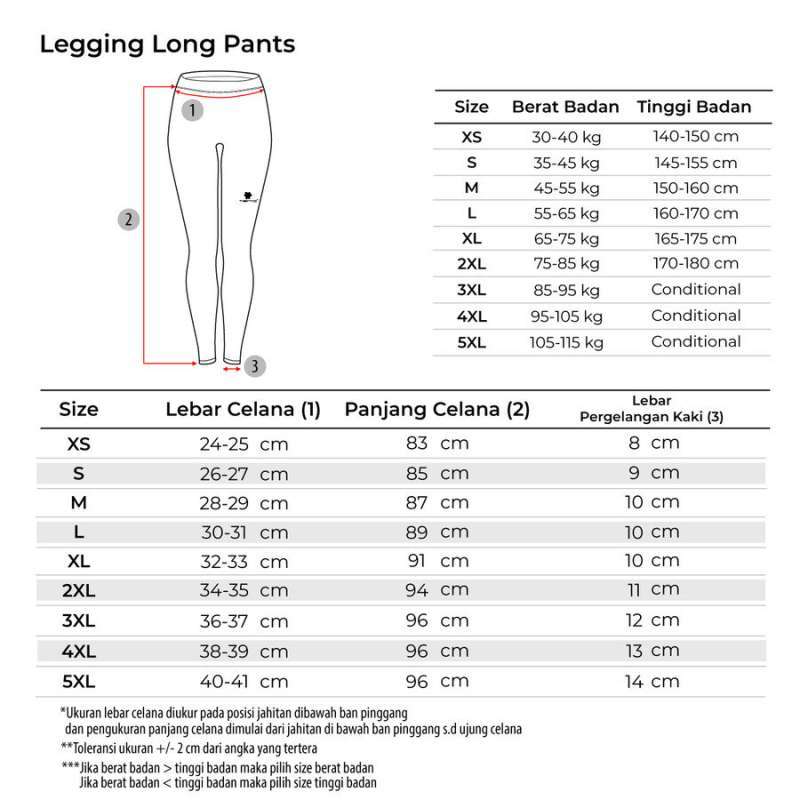 Promo Tiento Baselayer Legging Leging 
