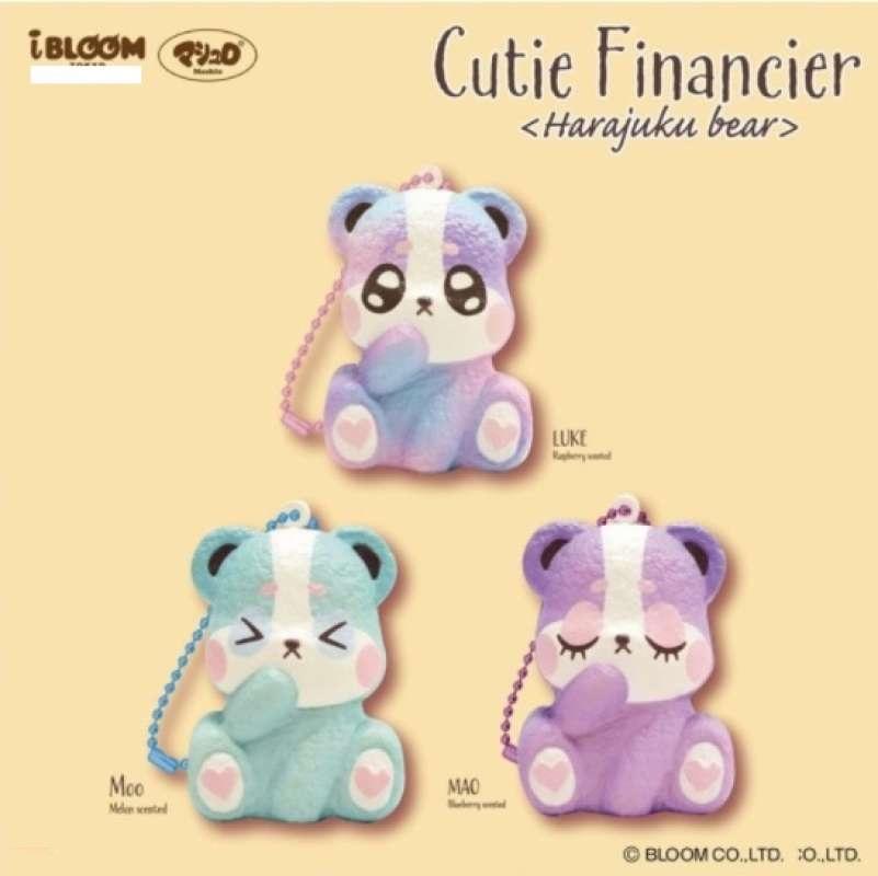 Promo PROMO LICENSED SQUISHY Ibloom cutie financier Harajuku bear
