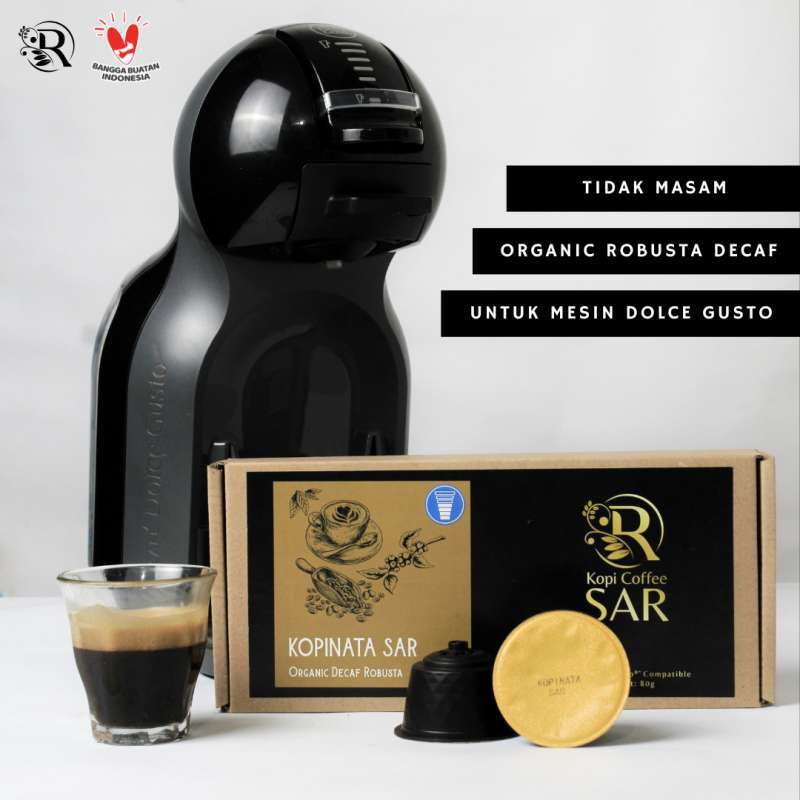 Jual Dolce Gusto Compatible Coffee Capsules Kopinata Sar Decaf