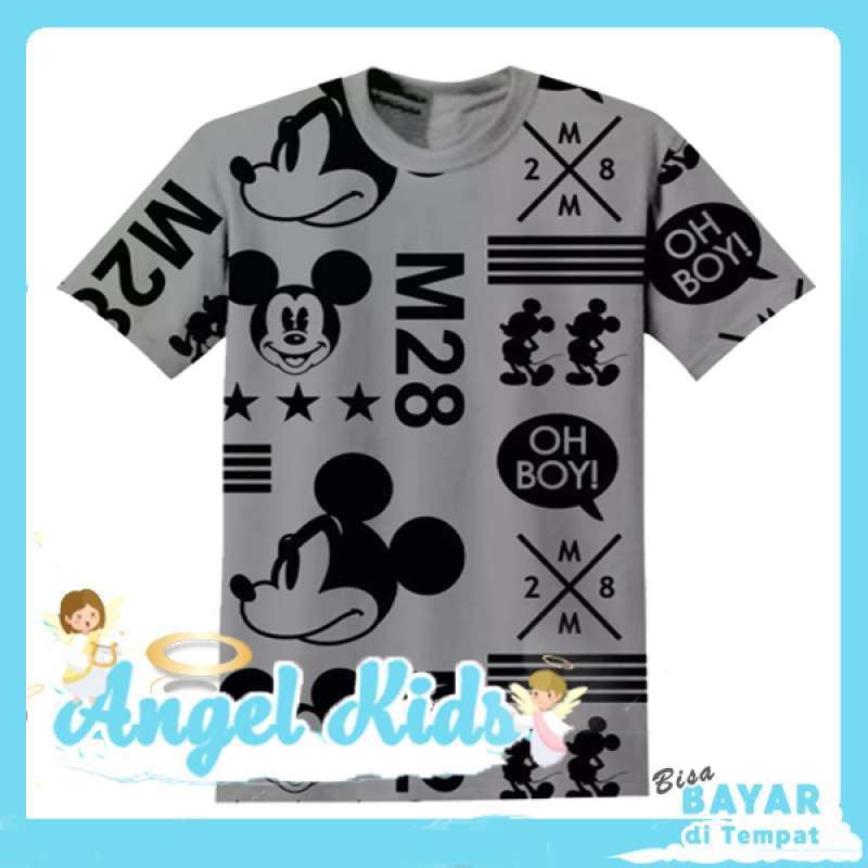 Anak - Kaos Anak Laki - Laki Mickey M28 