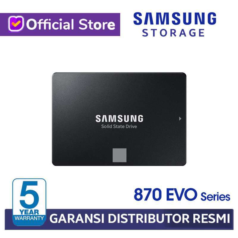Samsung SSD 870 EVO 250GB 500GB inchi SATA III Internal SSD SATA3  Garansi Resmi 5th