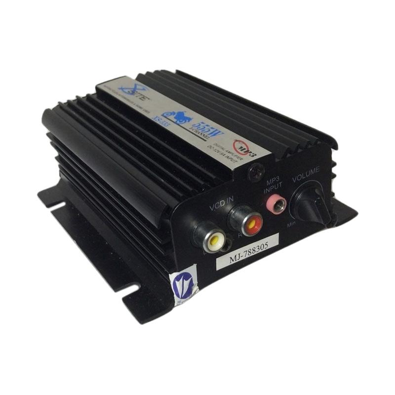 OTOmobil Xsite 555W Power Amplifier Mini Input Jeck MP3