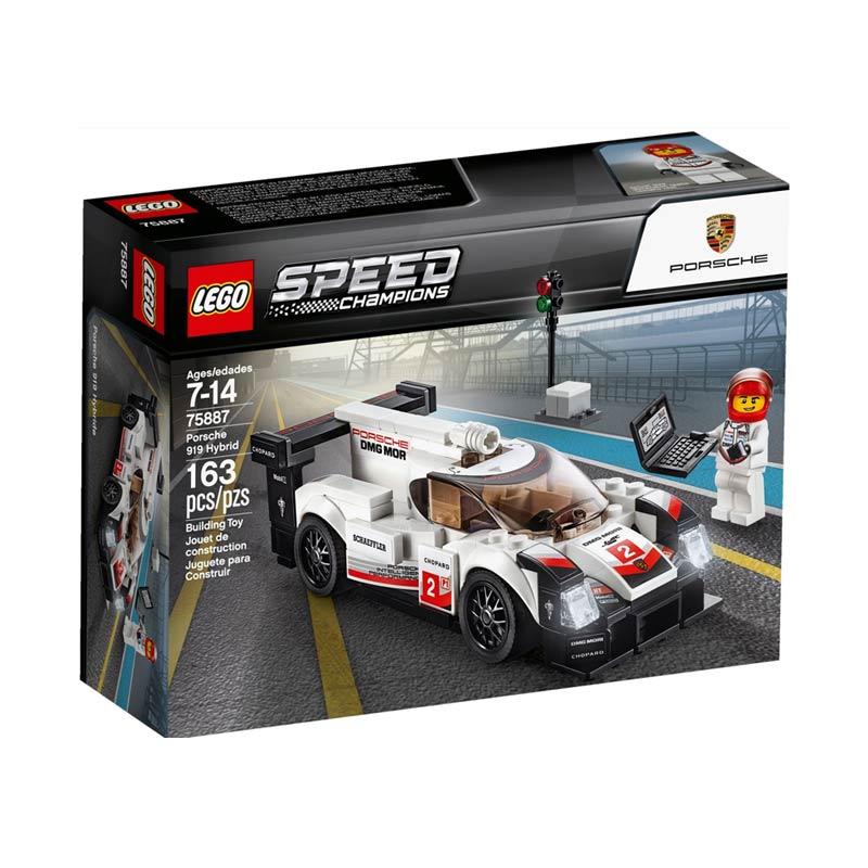 Jual Lego Speed Champions 75887 Porsche 919 Hybrid Mainan Blok Puzzle Terbaru Juni 2021 Blibli