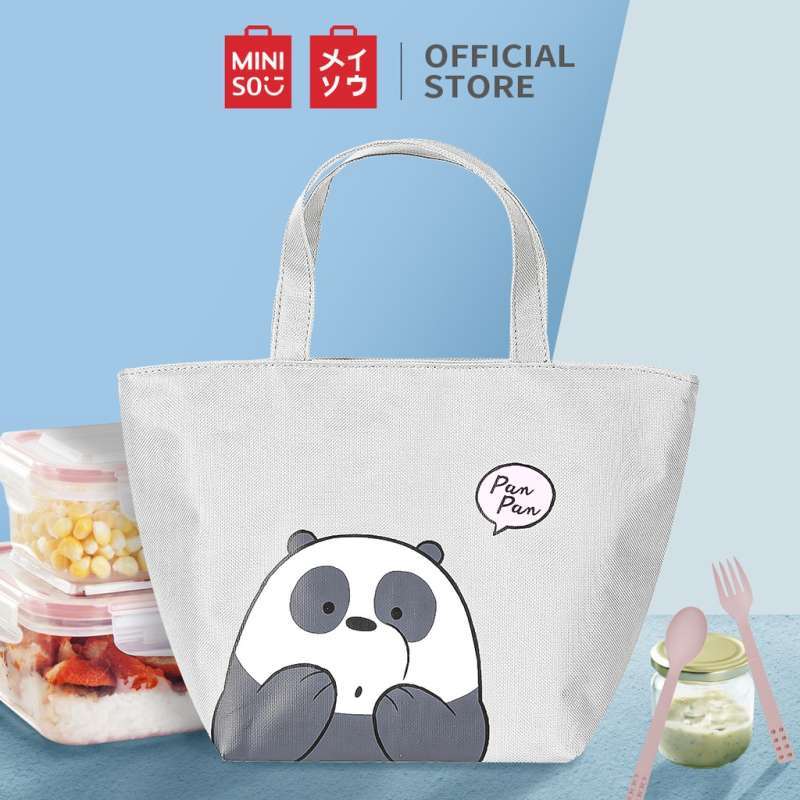 Harga tote bag miniso we bare bears deals