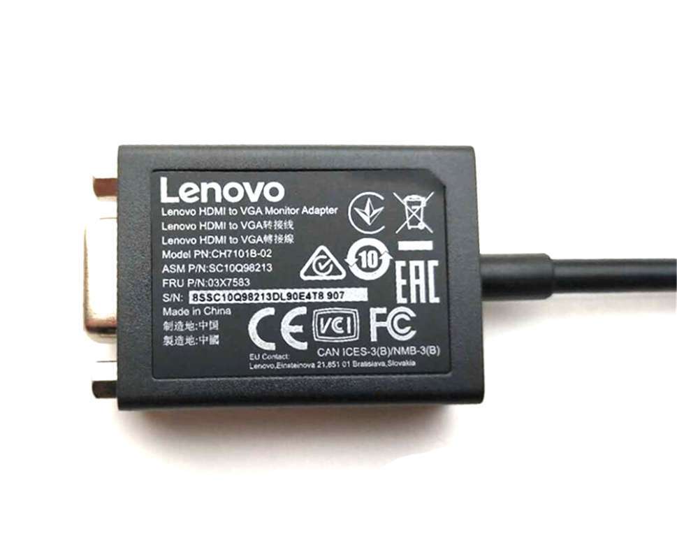Jual LENOVO HDMI to VGA Monitor Adapter 