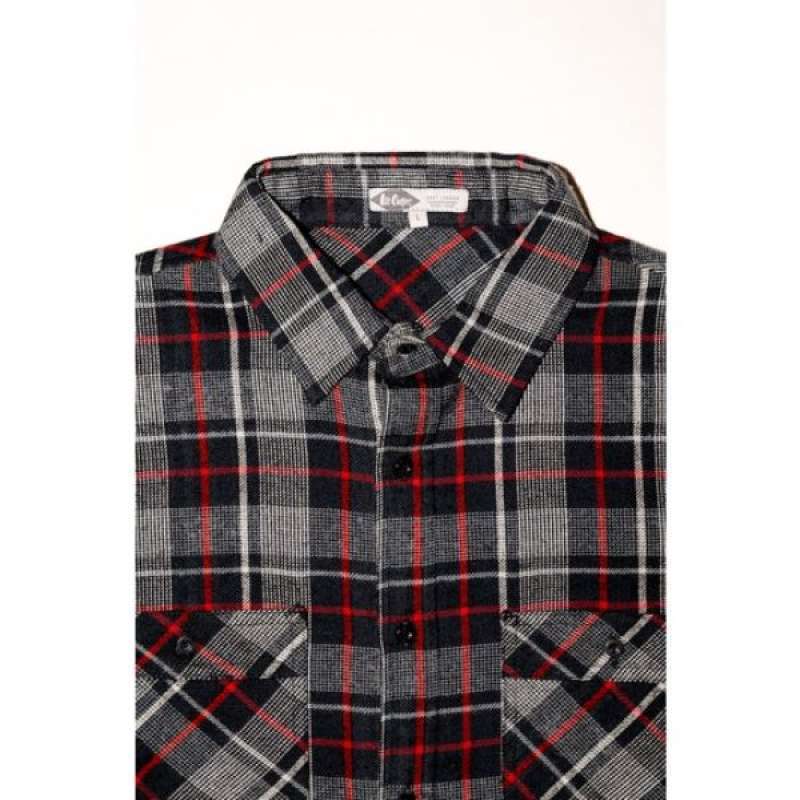 Jual Lee Cooper Flannel Shirt Kyle Dark 