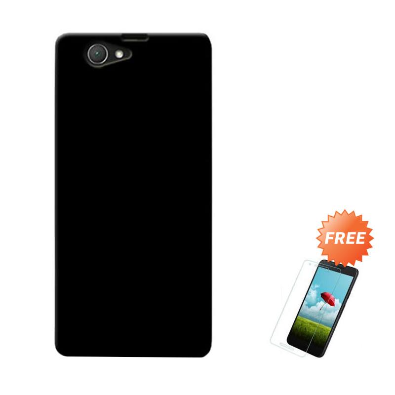 Jual Oem Slim Softcase Casing For Sony Xperia Z1 Compact D5503 4 3 Inch Hitam Solid Free Tempered Glass Online Oktober 2020 Blibli Com
