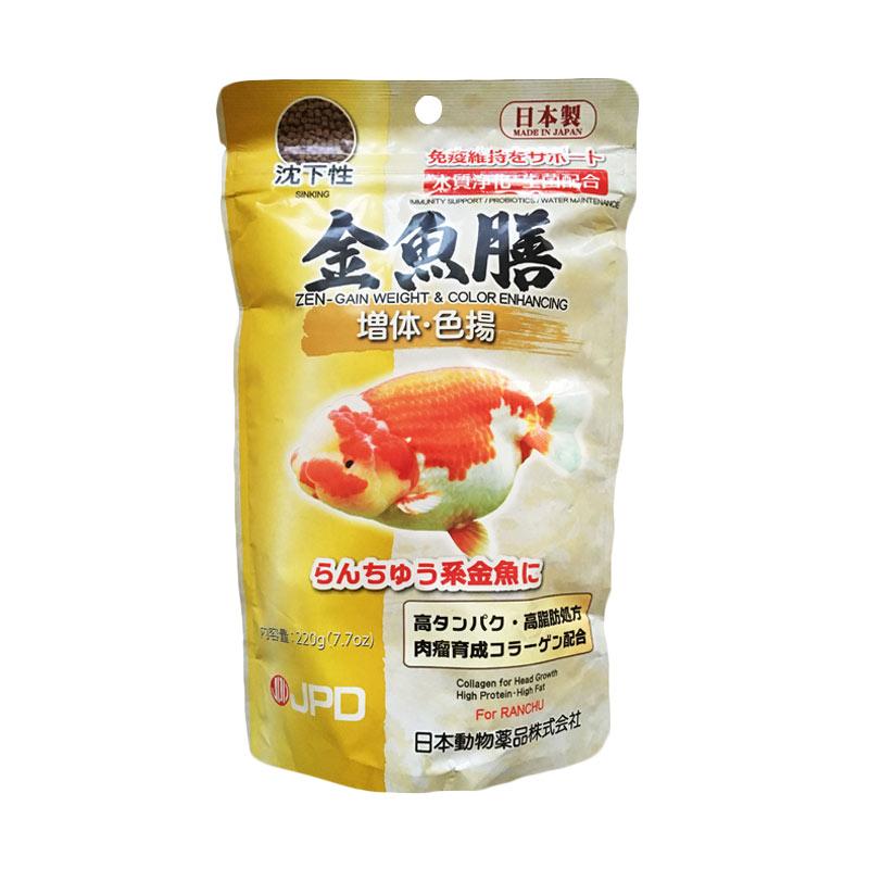 Jual Jpd Kingyo Zen Gain Weight Color Enhancing Makanan Ikan Mas Koki 220 G Sinking Online Desember 2020 Blibli