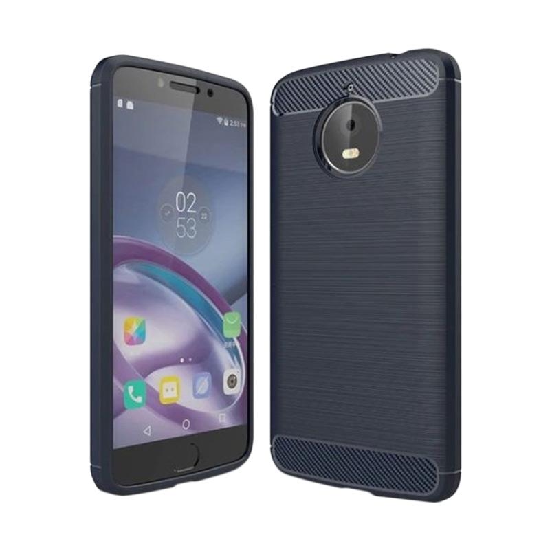 Jual Oem Carbon Fiber Soft Shockproof Silicon Cover Casing For Motorola Moto E4 Plus Online Agustus 2020 Blibli Com