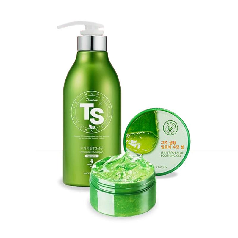 Jual Ts Premium Untuk Rambut Rontok Shampoo Free Jeju Aloe Vera Online September 2020 Blibli Com
