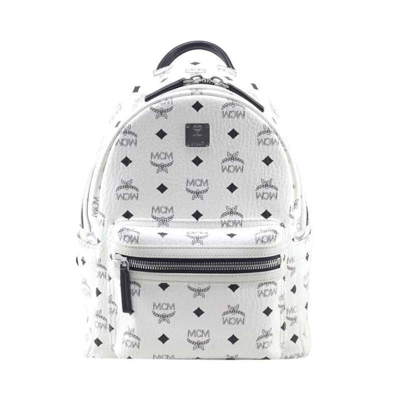 Jual SECOND CHANCE MCM I9033C Backpack Tas Ransel Wanita - White