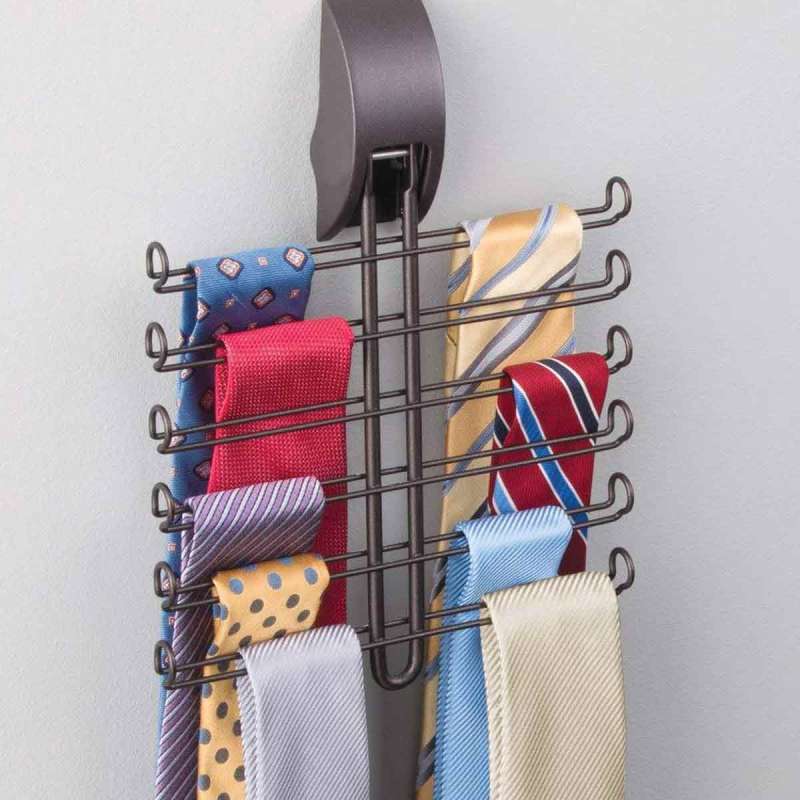 Wall mounted belt rack clearance