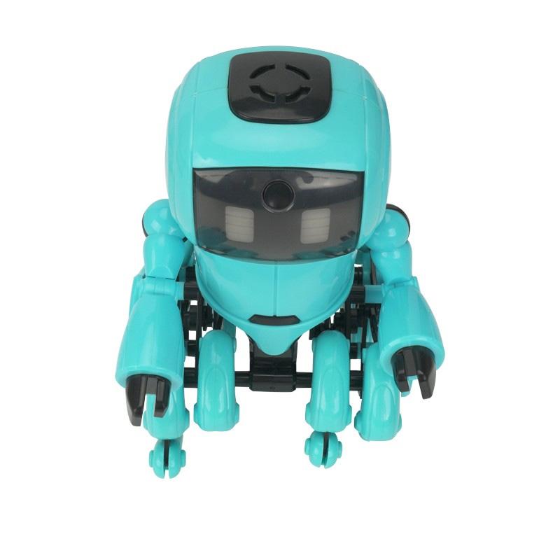 diy assembled electric robot induction educational toy