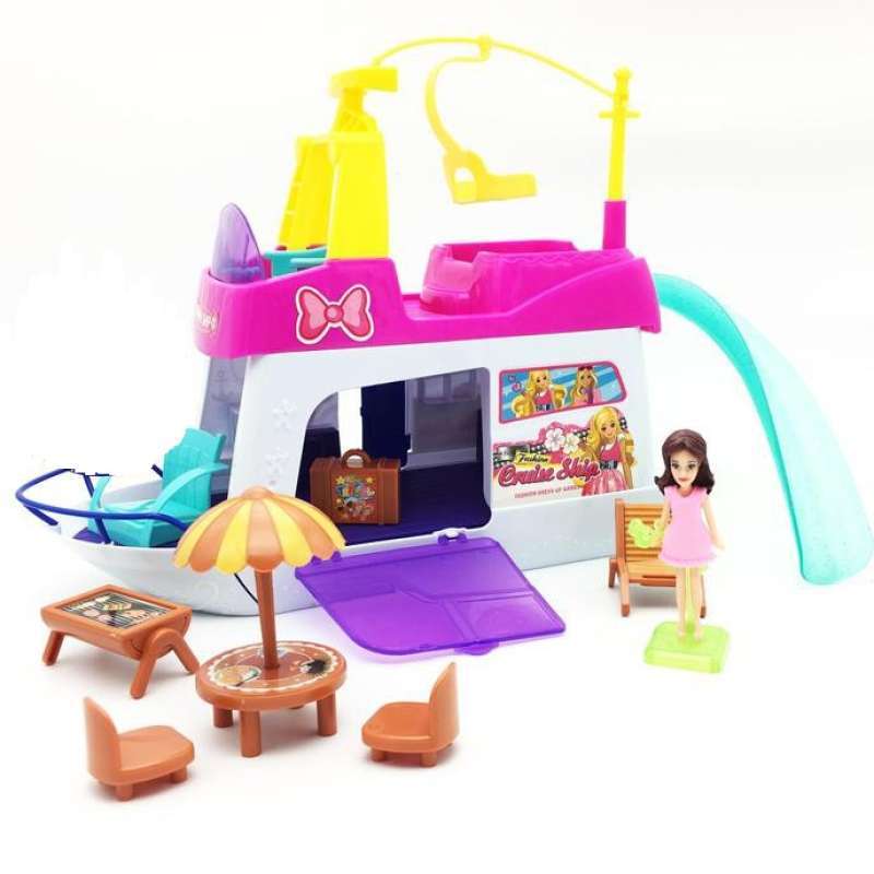Jual Mainan Anak Kapal Barbie Cruise Ship Dan Boneka Barbie Online Desember 2020 Blibli