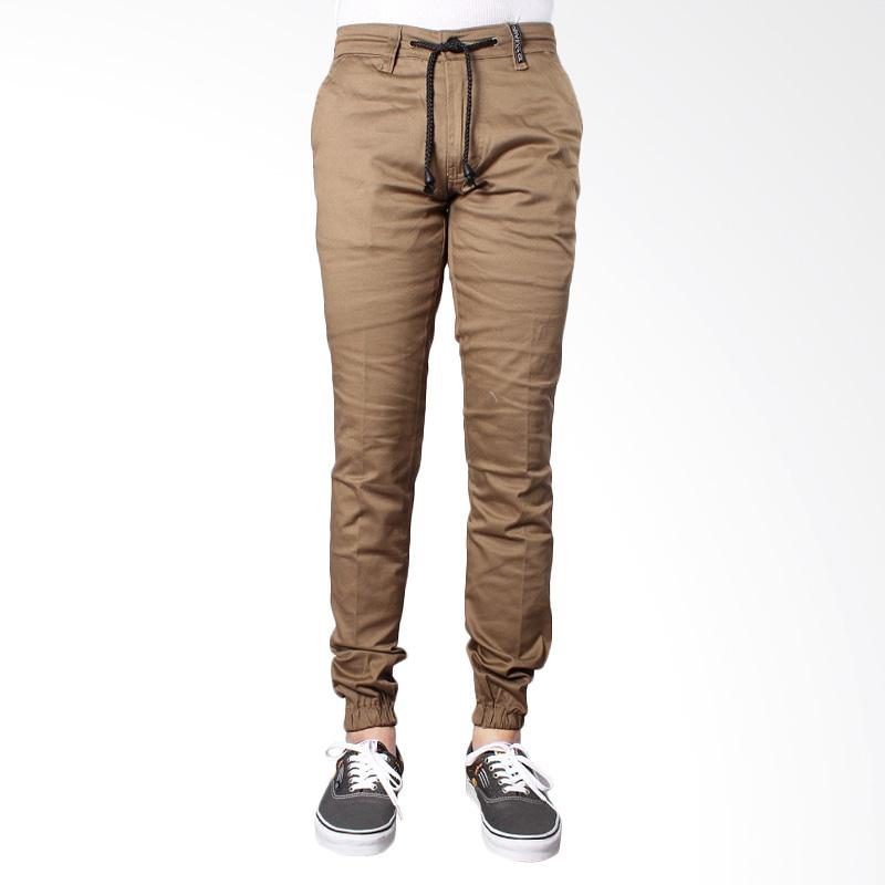 Oliveinch long Jogger Pria - Mocca